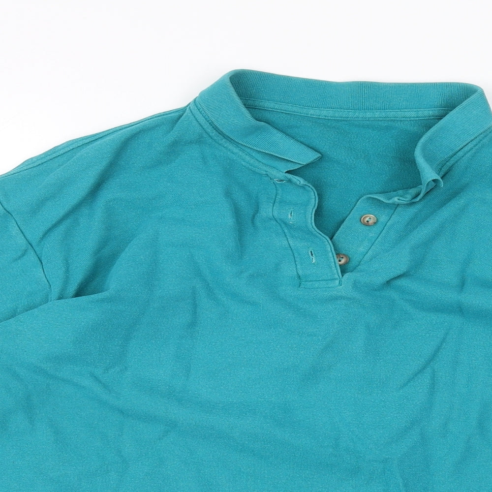 Womens UK Size 20 St michael Green Basic Polo