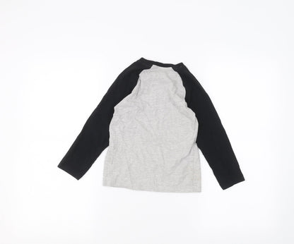 Urban Debt Boys Grey   Basic T-Shirt Size 6 Years