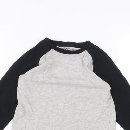 Urban Debt Boys Grey   Basic T-Shirt Size 6 Years