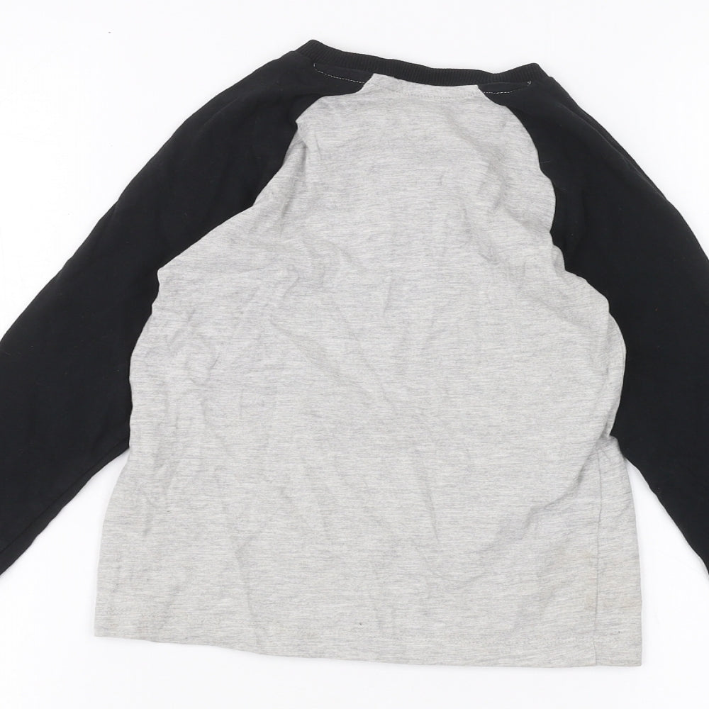 Urban Debt Boys Grey   Basic T-Shirt Size 6 Years
