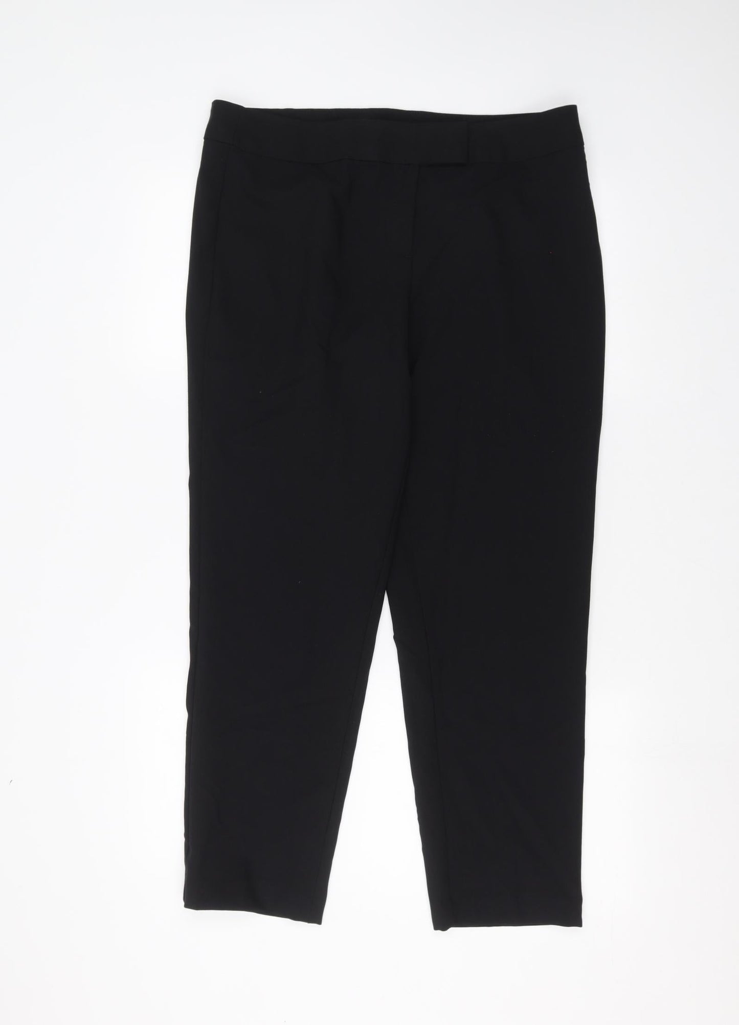 George Womens Black   Trousers  Size 14 L24 in