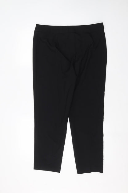 George Womens Black   Trousers  Size 14 L24 in