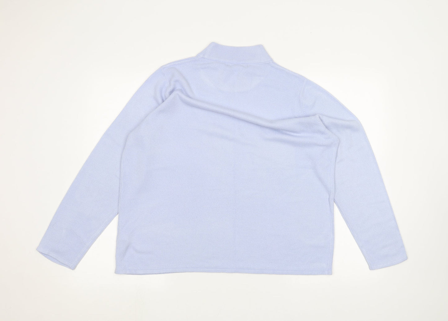 Womens UK Size L Bonmarché Blue Pullover Jumper