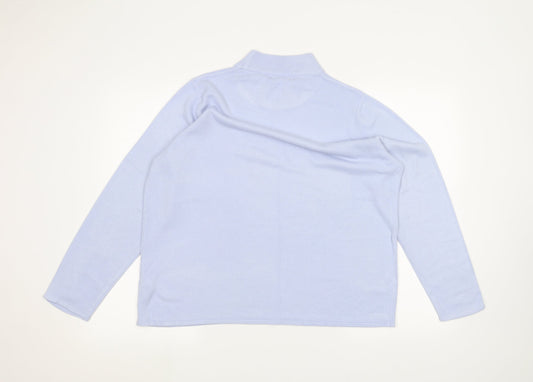 Womens UK Size L Bonmarché Blue Pullover Jumper