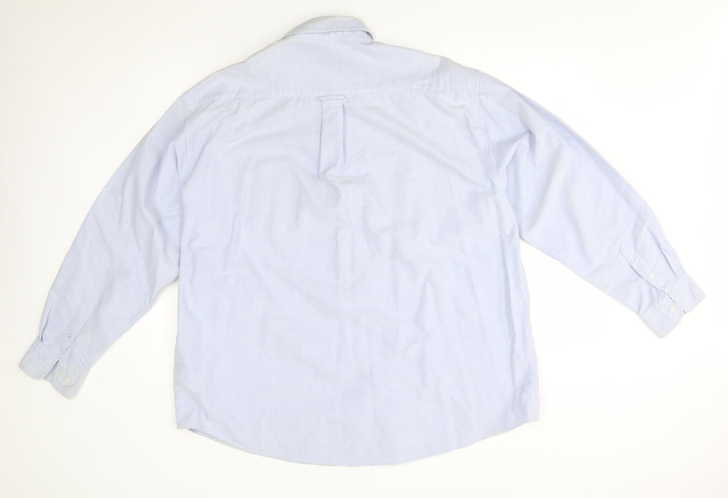 Mens UK Size XL Hawkshead Blue  Button-Up Long Sleeve Casual Shirt