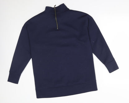 Womens UK Size 10 NEXT Blue Pullover Sweatshirt
