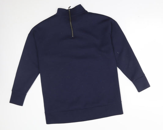 Womens UK Size 10 NEXT Blue Pullover Sweatshirt