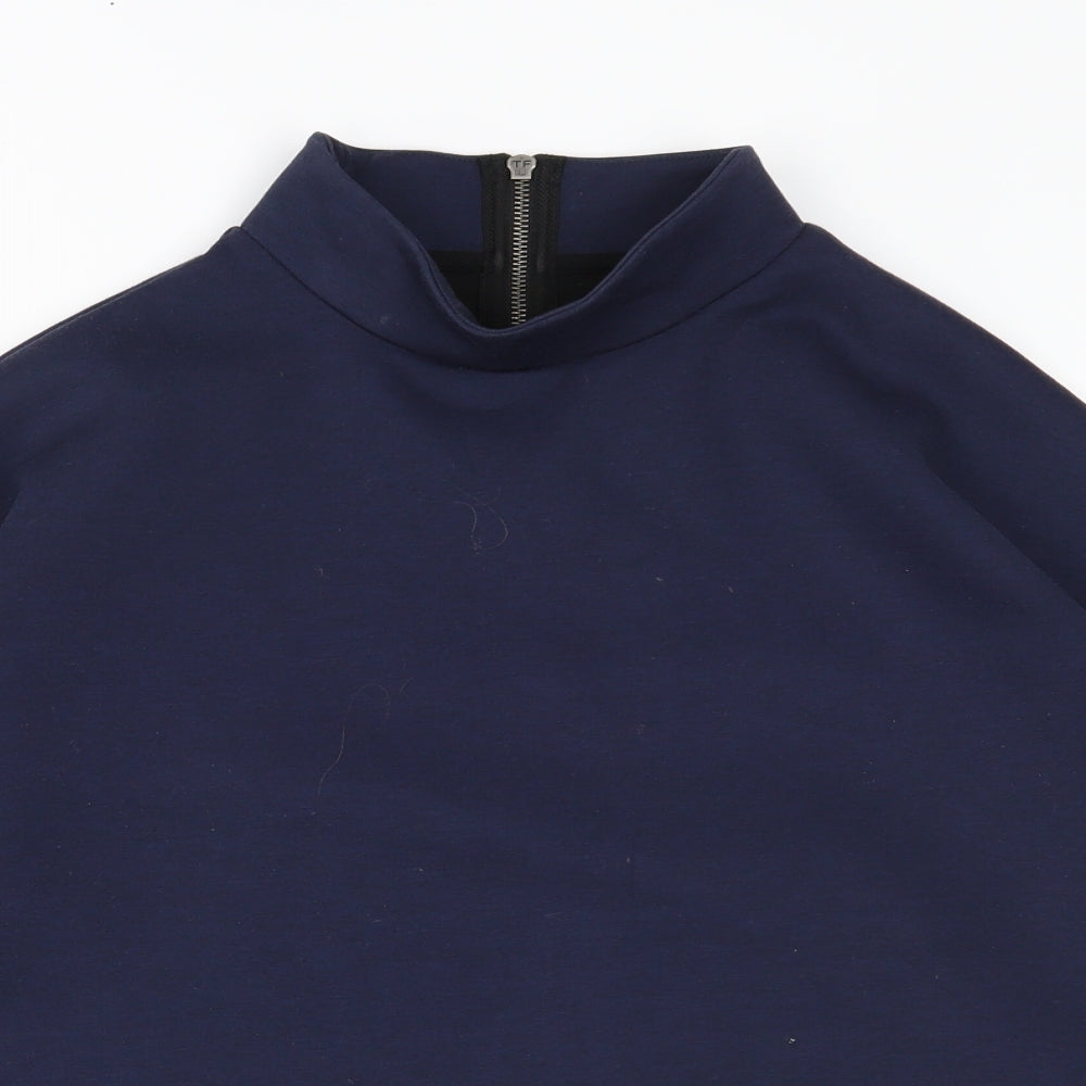 Womens UK Size 10 NEXT Blue Pullover Sweatshirt