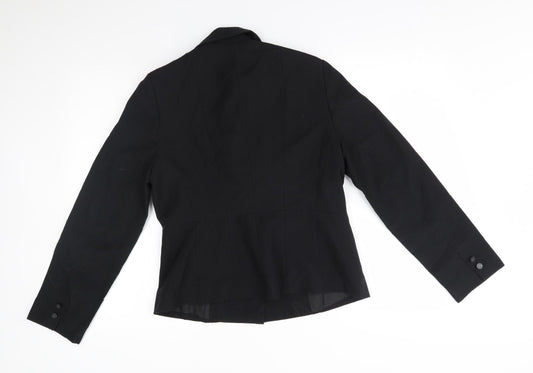 E-vie Womens Black   Jacket Blazer Size 14
