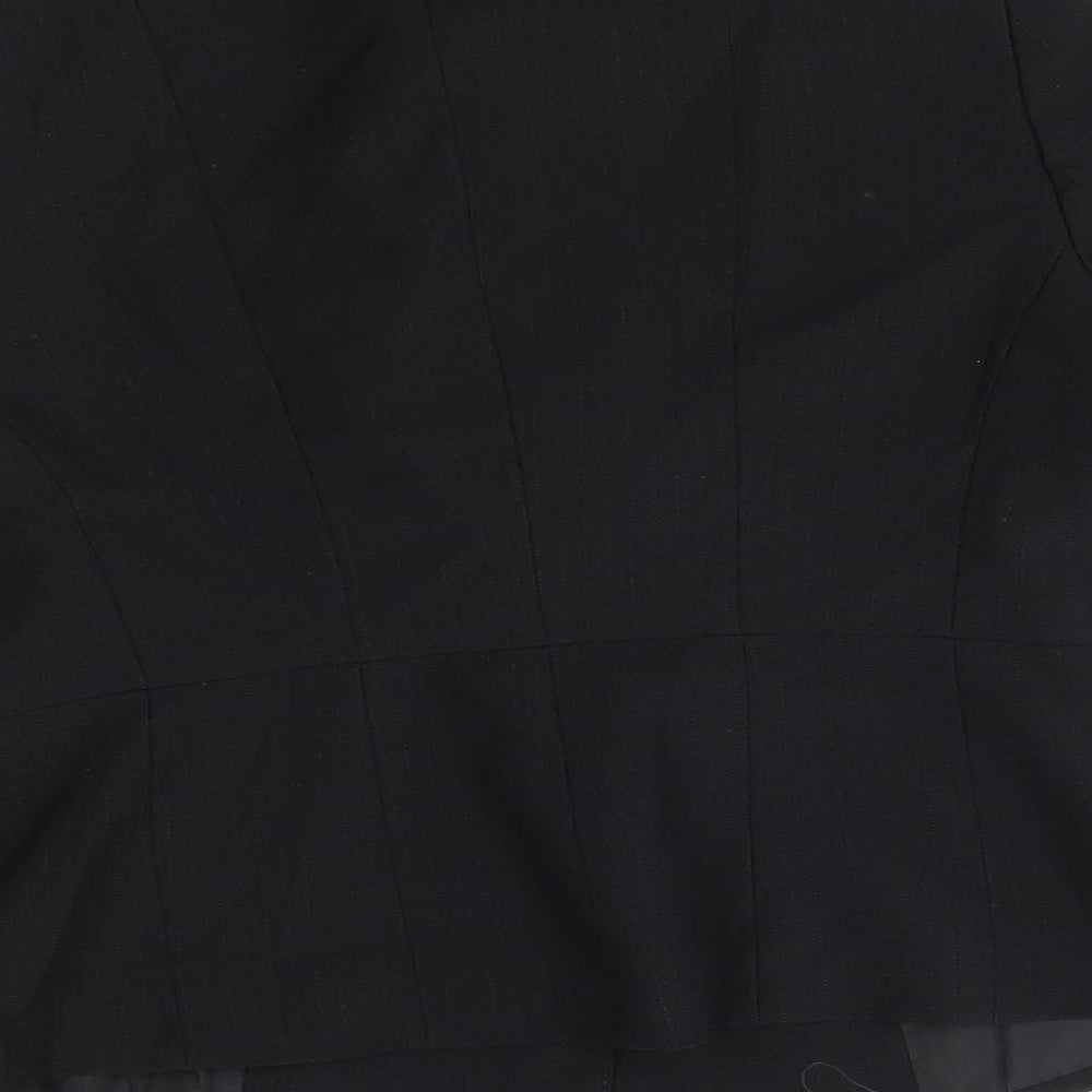 E-vie Womens Black   Jacket Blazer Size 14