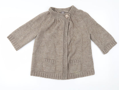 TU Womens Brown   Cardigan Jumper Size 12
