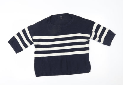 Womens UK Size 12 NEXT Blue Pullover Jumper
