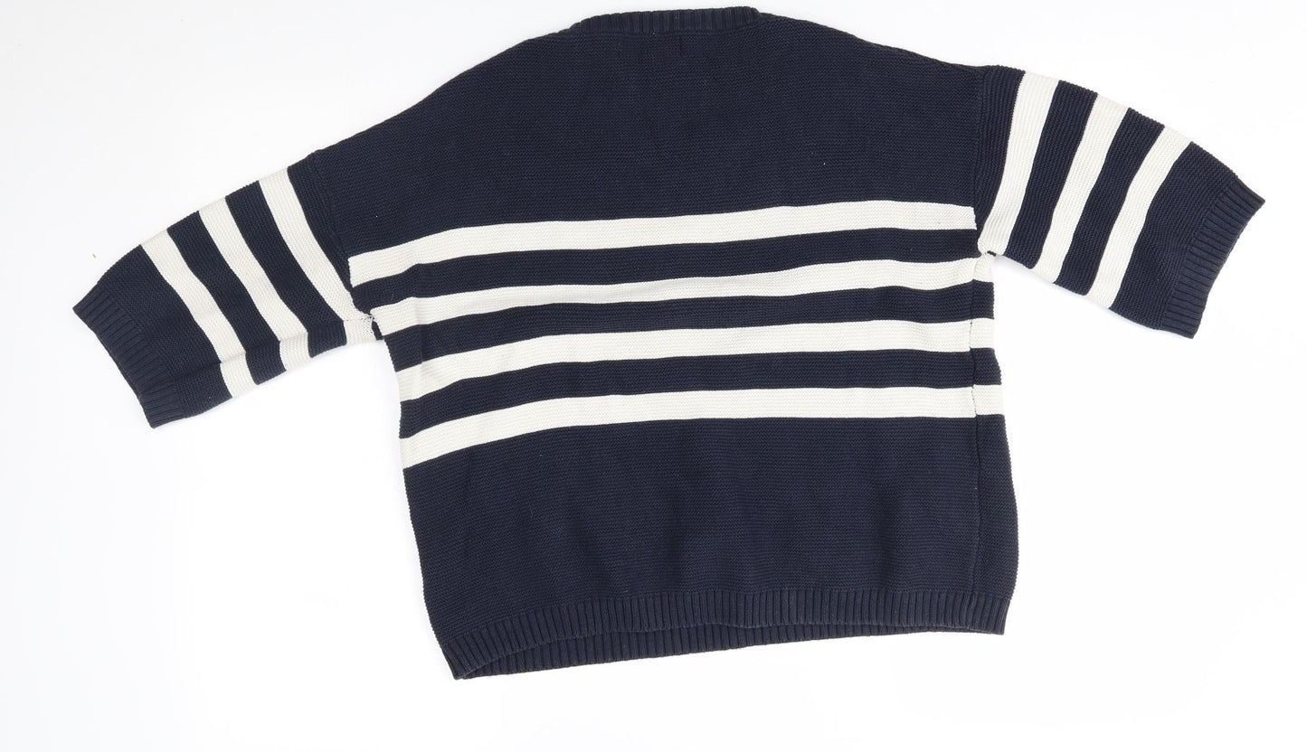 Womens UK Size 12 NEXT Blue Pullover Jumper