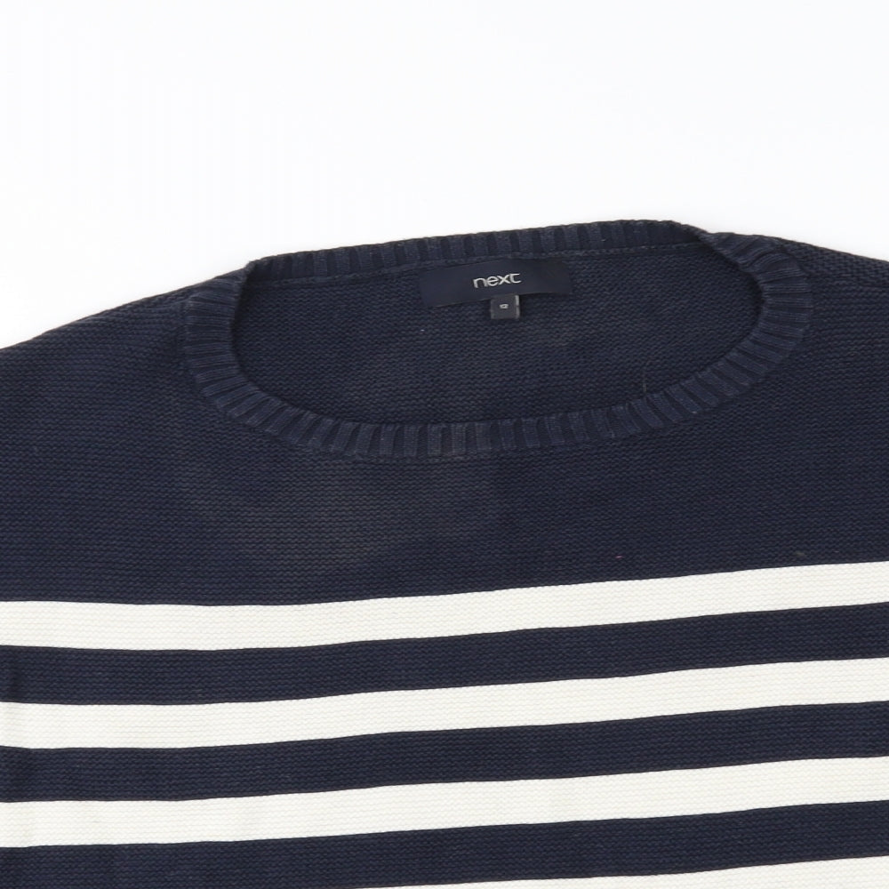 Womens UK Size 12 NEXT Blue Pullover Jumper