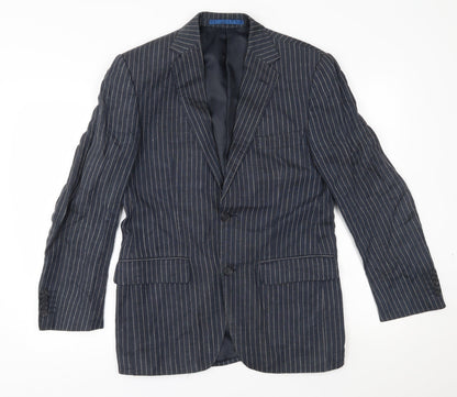 Mens UK Size 36 M&S Regular Blue Suit Jacket