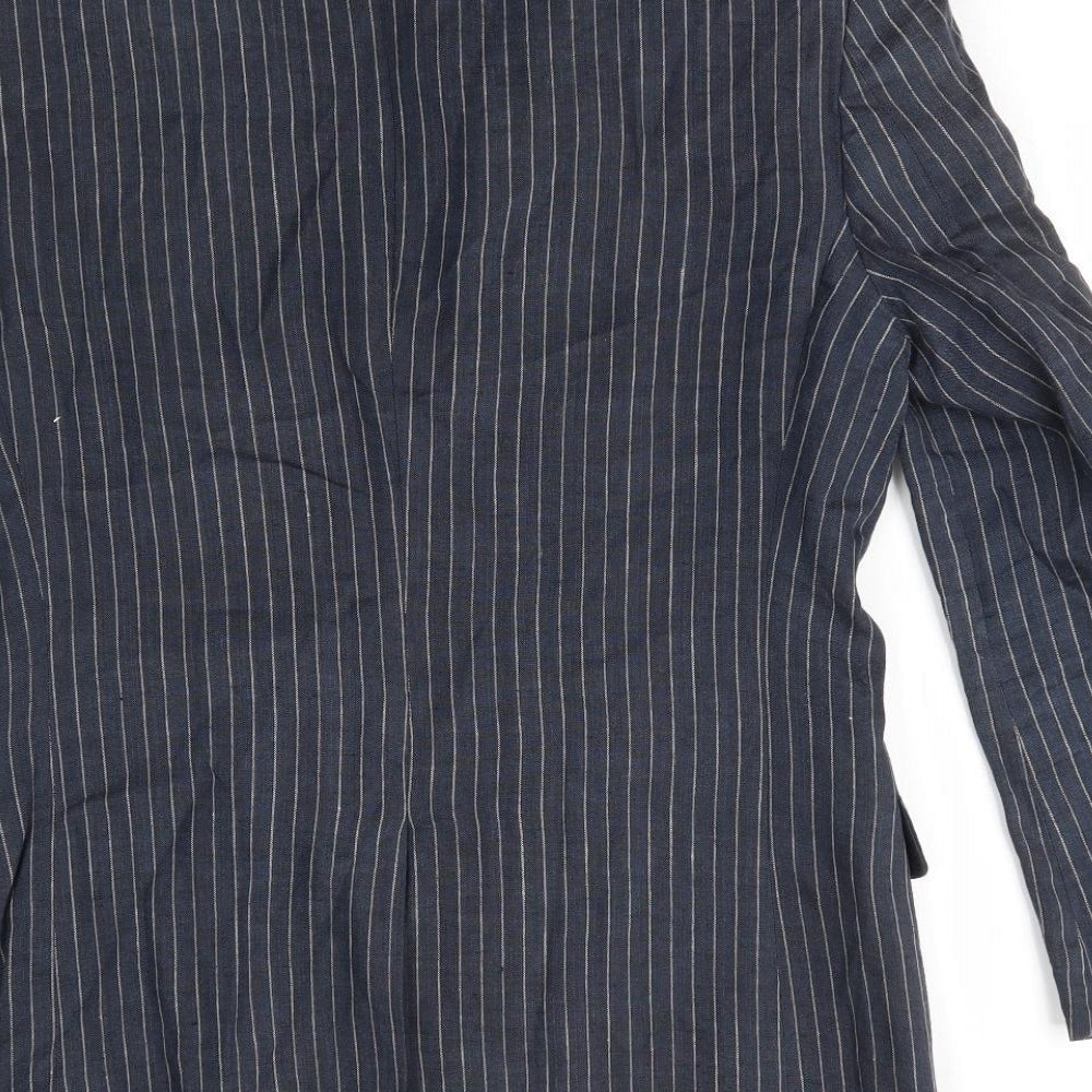 Mens UK Size 36 M&S Regular Blue Suit Jacket