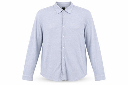 Mens UK Size XL H&M Blue  Button-Up Long Sleeve Casual Shirt
