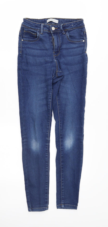 denim co Womens Blue   Skinny Jeans Size 8 L27 in