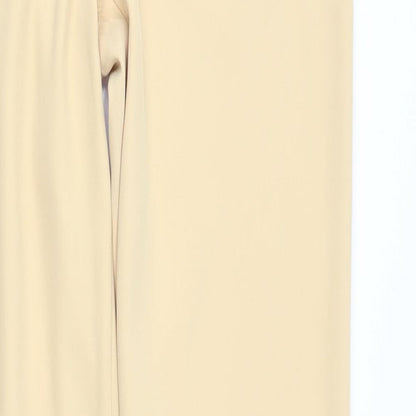serge dana Womens Yellow   Trousers  Size 14 L33 in