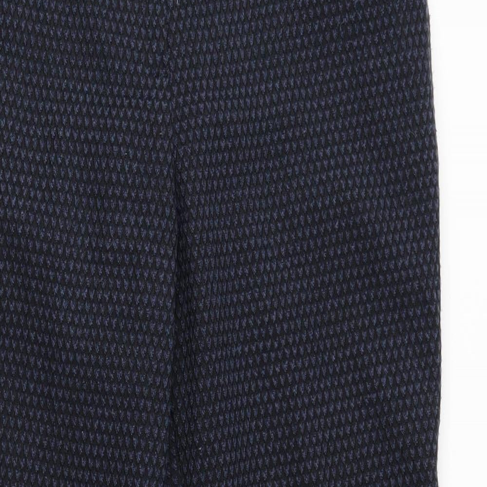 Womens UK Size 10 M&S Regular Fit  Blue Trousers