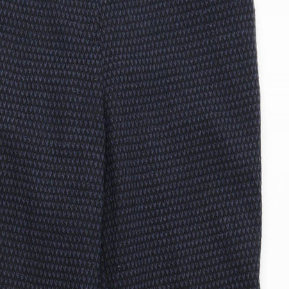 Womens UK Size 10 M&S Regular Fit  Blue Trousers