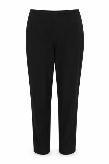 Womens UK Size 12 I SAW IT FIRST Regular Fit Dress Pants Black Trousers