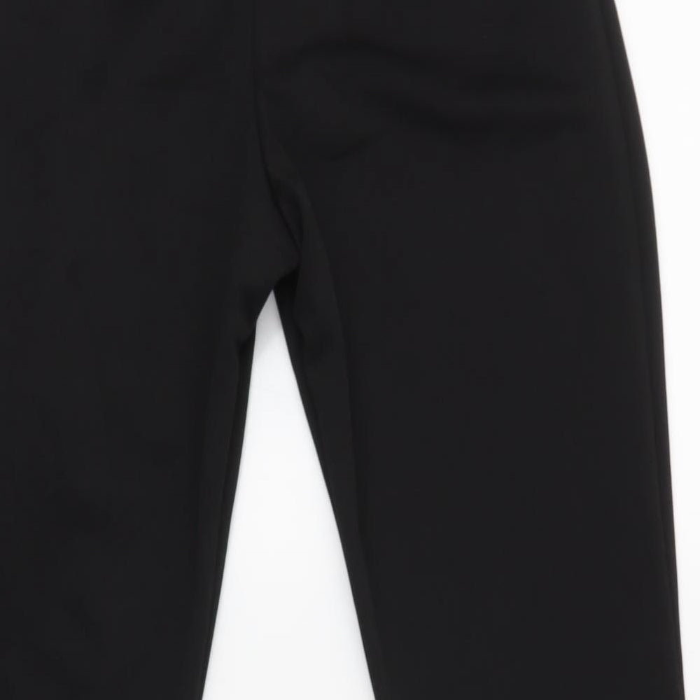 Womens UK Size 12 I SAW IT FIRST Regular Fit Dress Pants Black Trousers