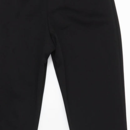 Womens UK Size 12 I SAW IT FIRST Regular Fit Dress Pants Black Trousers
