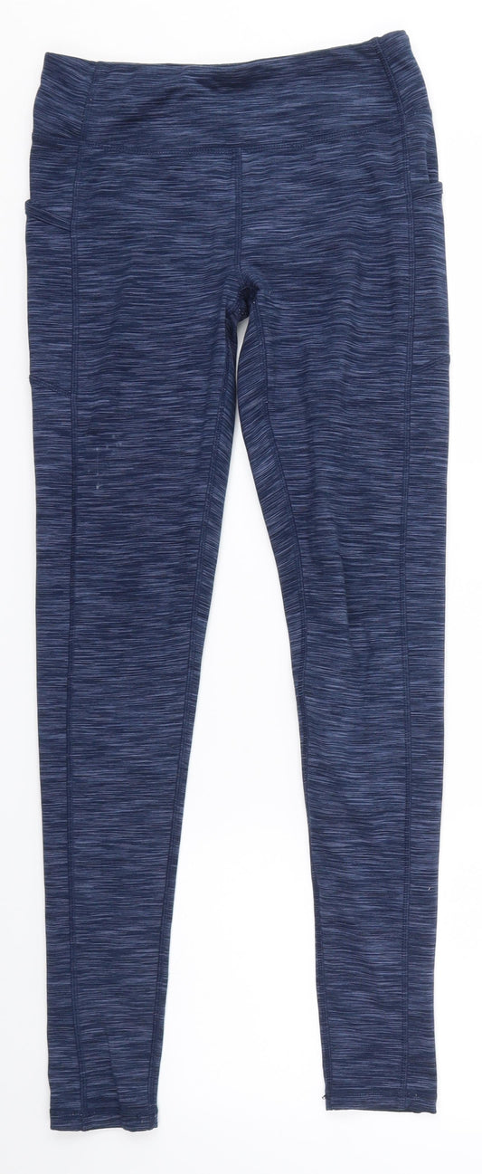 Preworn Womens Blue   Sweatpants Leggings Size S L29 in