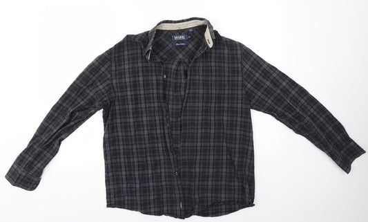 Mens UK Size M Maine Multicoloured  Button-Up Long Sleeve Casual Shirt