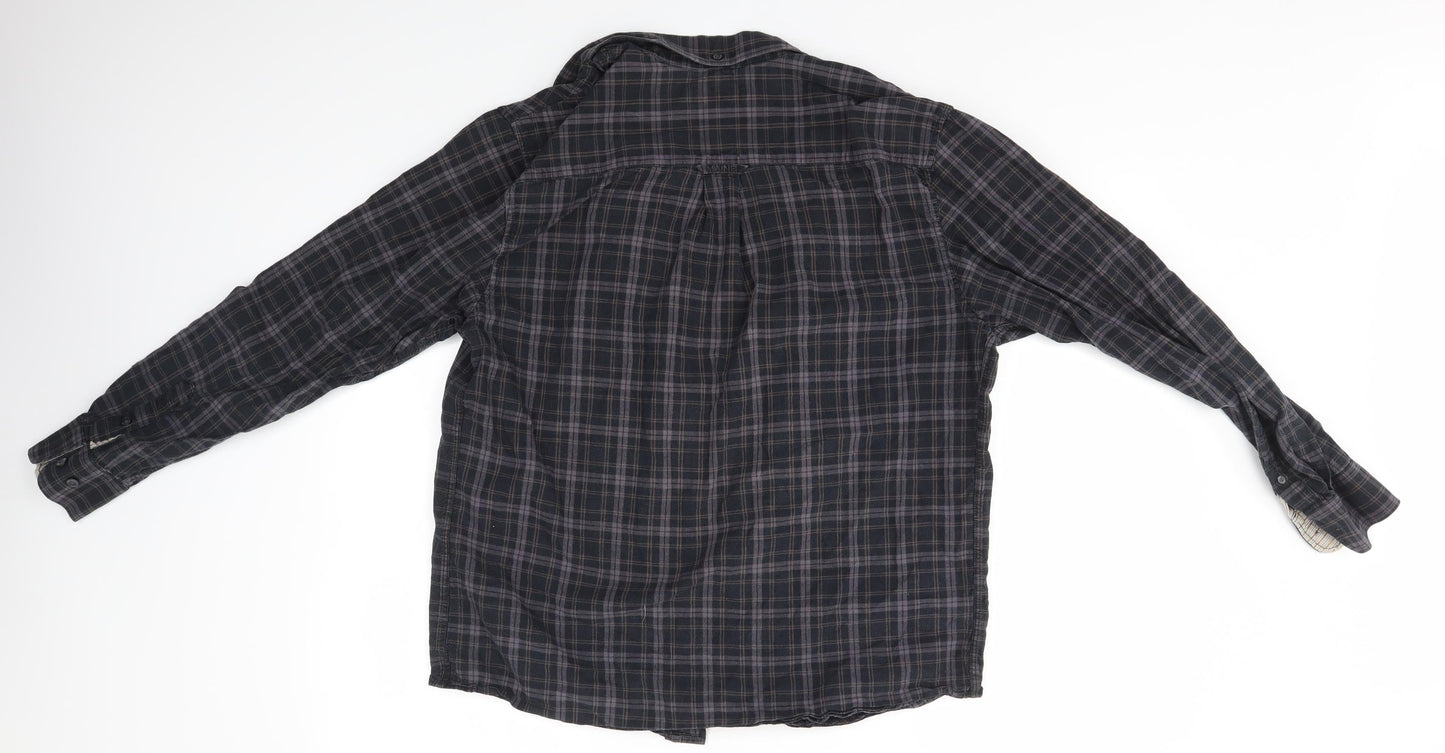 Mens UK Size M Maine Multicoloured  Button-Up Long Sleeve Casual Shirt