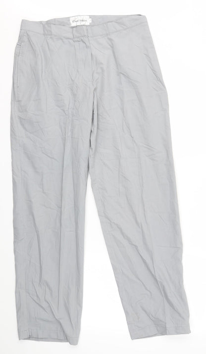 Claire Ashton Womens Grey   Trousers  Size 14 L31 in