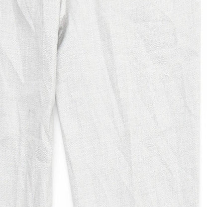 Womens UK Size 8 H&M Regular Fit  Grey Trousers