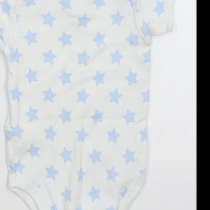 George Boys White Polka Dot  Unitard One-Piece Size 6-9 Months