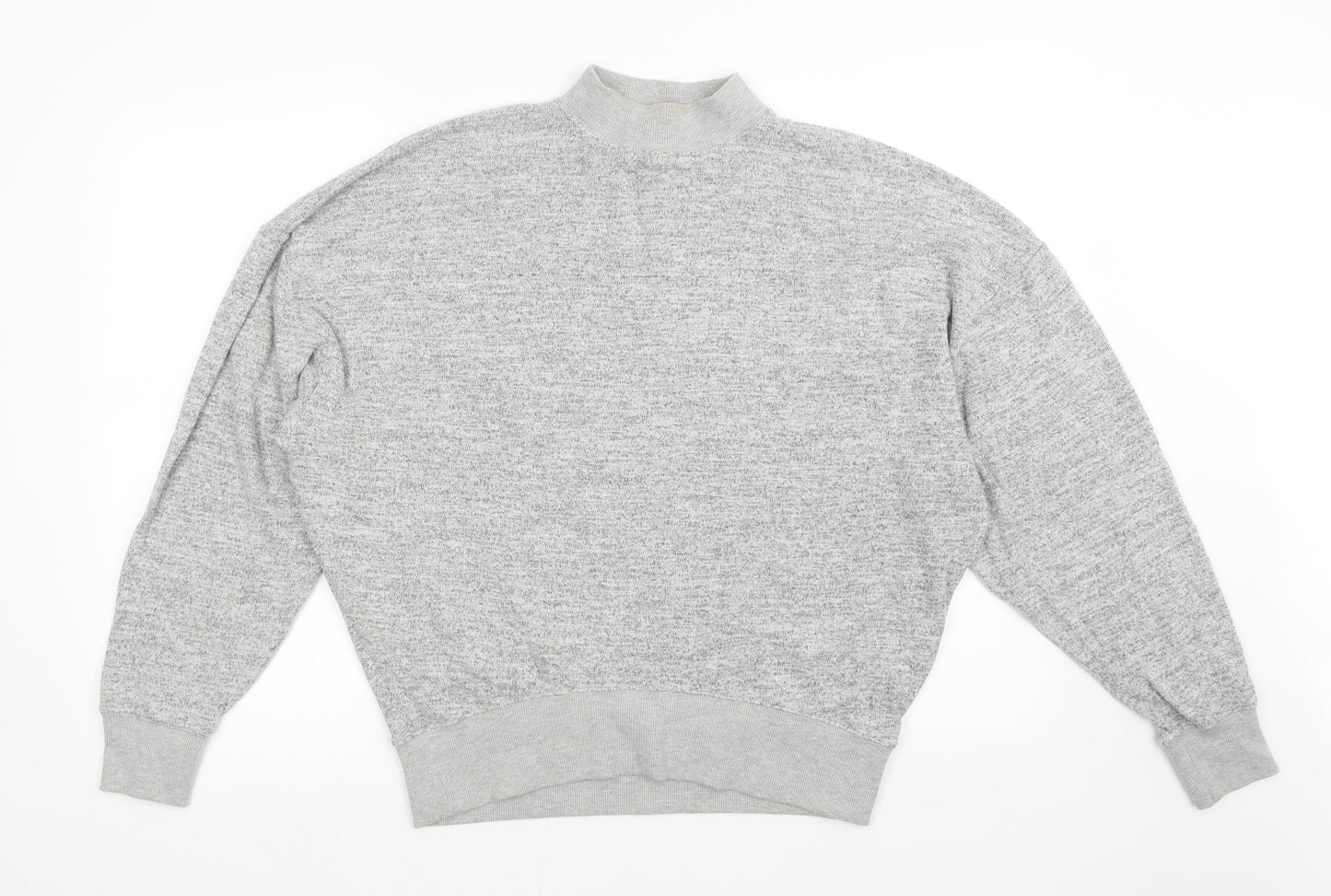 Womens UK Size 10 Topshop Grey Pullover Jumper