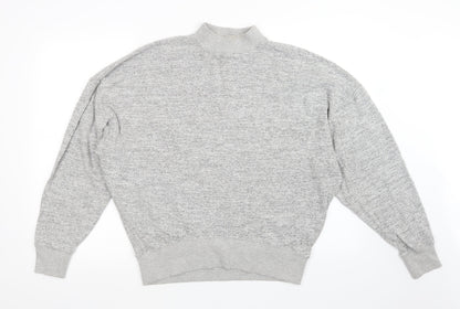 Womens UK Size 10 Topshop Grey Pullover Jumper