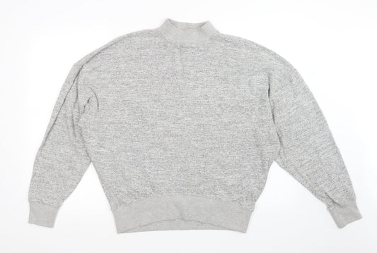 Womens UK Size 10 Topshop Grey Pullover Jumper