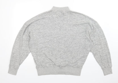 Womens UK Size 10 Topshop Grey Pullover Jumper
