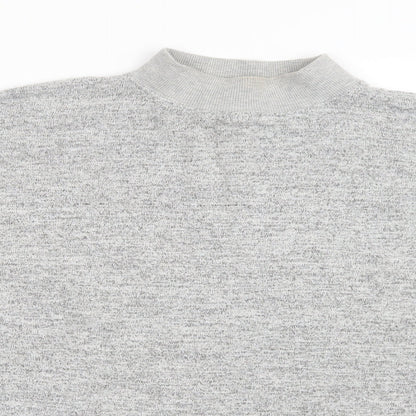 Womens UK Size 10 Topshop Grey Pullover Jumper