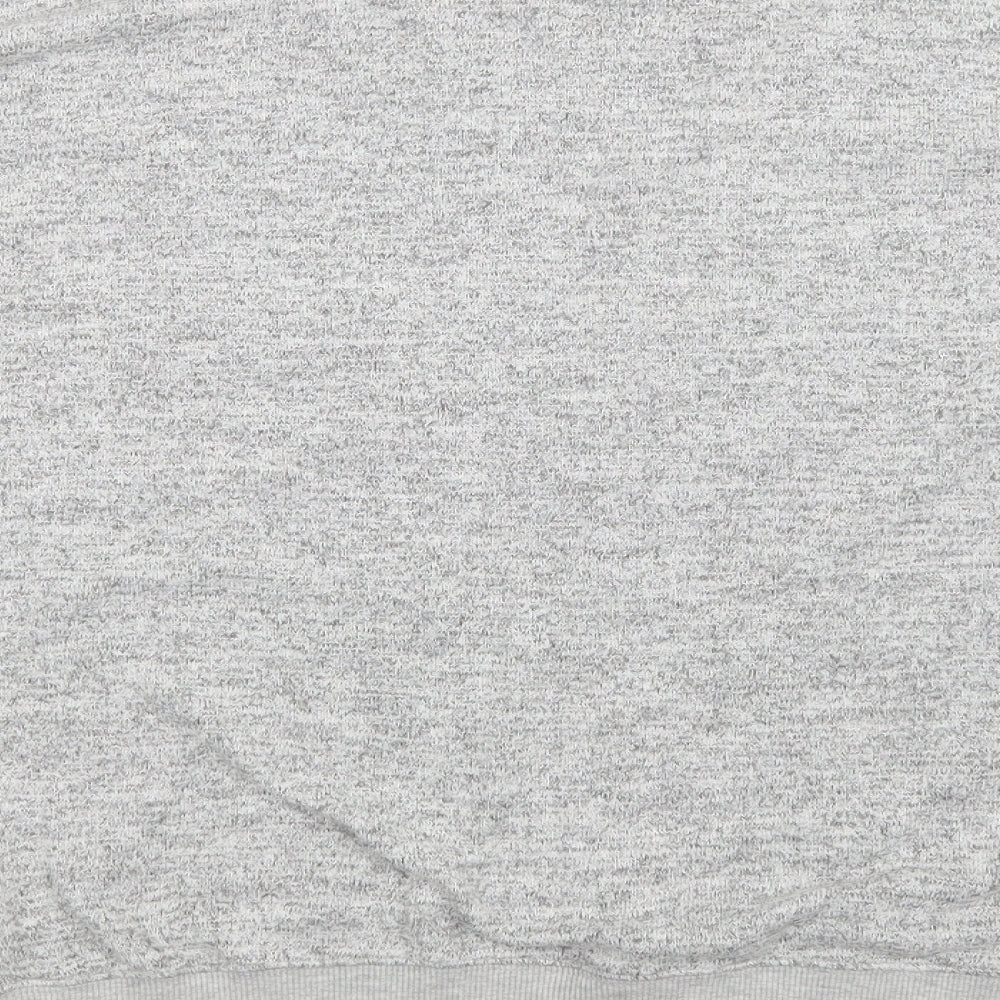 Womens UK Size 10 Topshop Grey Pullover Jumper