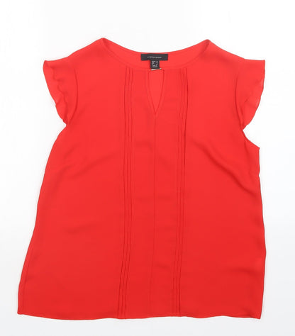 Atmosphere Womens Red   Basic Blouse Size 10