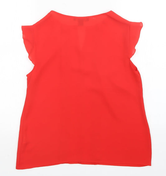 Atmosphere Womens Red   Basic Blouse Size 10