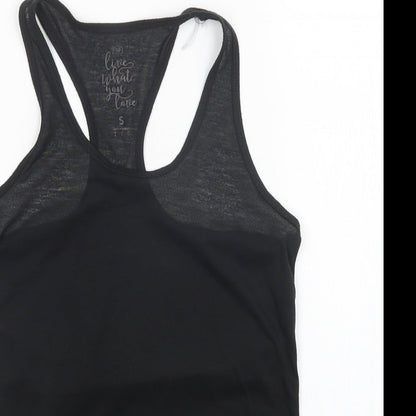 F&F Womens Black   Basic Tank Size S