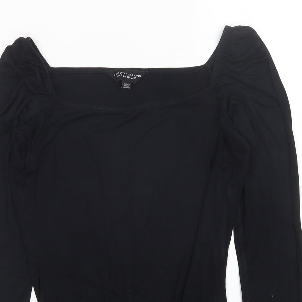 Dorothy Perkins Womens Black   Unitard One-Piece Size 12