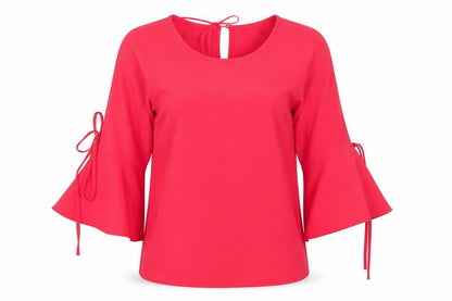Womens UK Size 8 Peacocks Pink Basic Blouse
