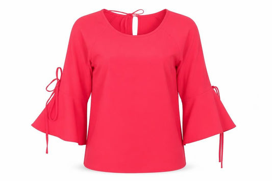 Womens UK Size 8 Peacocks Pink Basic Blouse