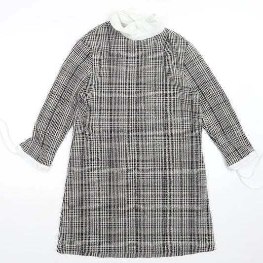 Primark Womens Multicoloured Check  Jumper Dress  Size 10