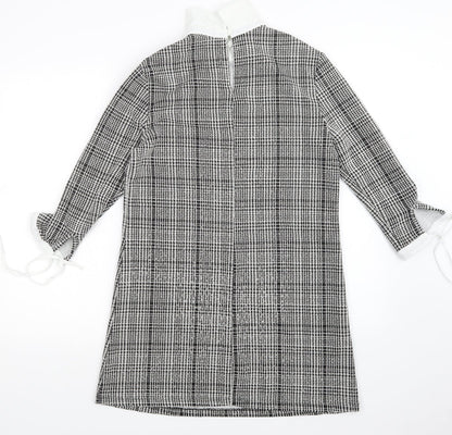 Primark Womens Multicoloured Check  Jumper Dress  Size 10