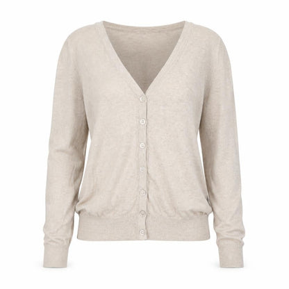Womens UK Size 4 Atmosphere Beige Cardigan Jumper