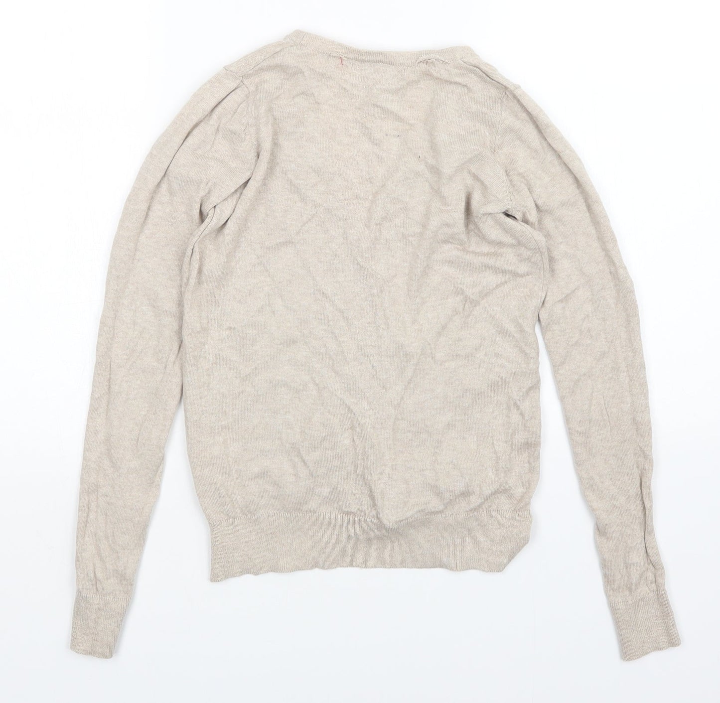 Womens UK Size 4 Atmosphere Beige Cardigan Jumper